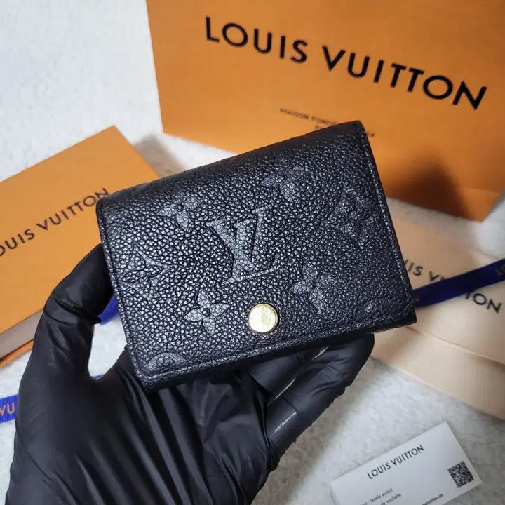 [BUNJANG] Louis Vuitton Monogram Empreinte Business Card Holder / [새상품급/풀구성] 루이비통 앙프렝뜨 비즈니스 카드지갑