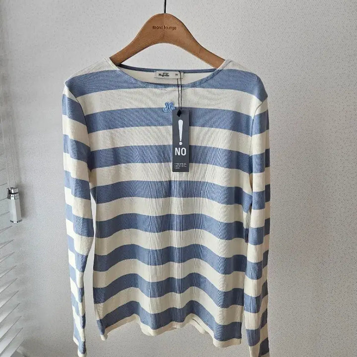 [BUNJANG] Atelier Jolie Striped Long Sleeve T-Shirt / 아뜰리에마졸리 긴팔티 새상품