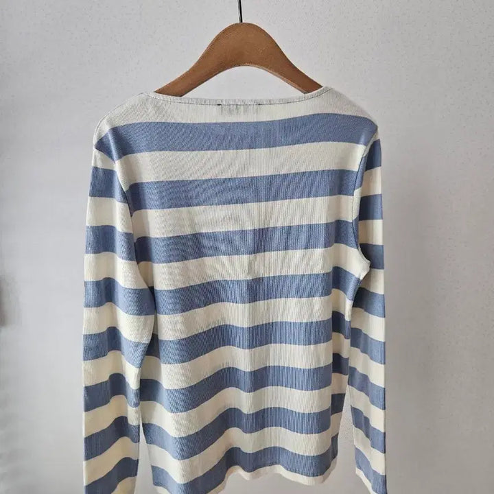 [BUNJANG] Atelier Jolie Striped Long Sleeve T-Shirt / 아뜰리에마졸리 긴팔티 새상품