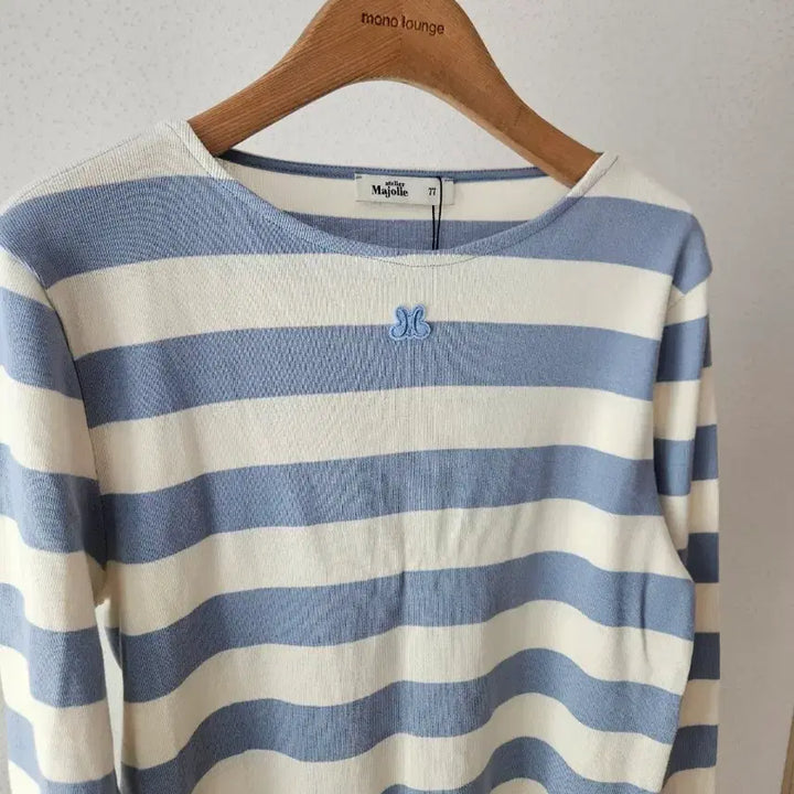 [BUNJANG] Atelier Jolie Striped Long Sleeve T-Shirt / 아뜰리에마졸리 긴팔티 새상품