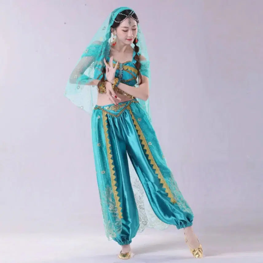 [BUNJANG] Princess Jasmine Graduation Photo Costume Set / 자스민 공주 졸업사진 옷