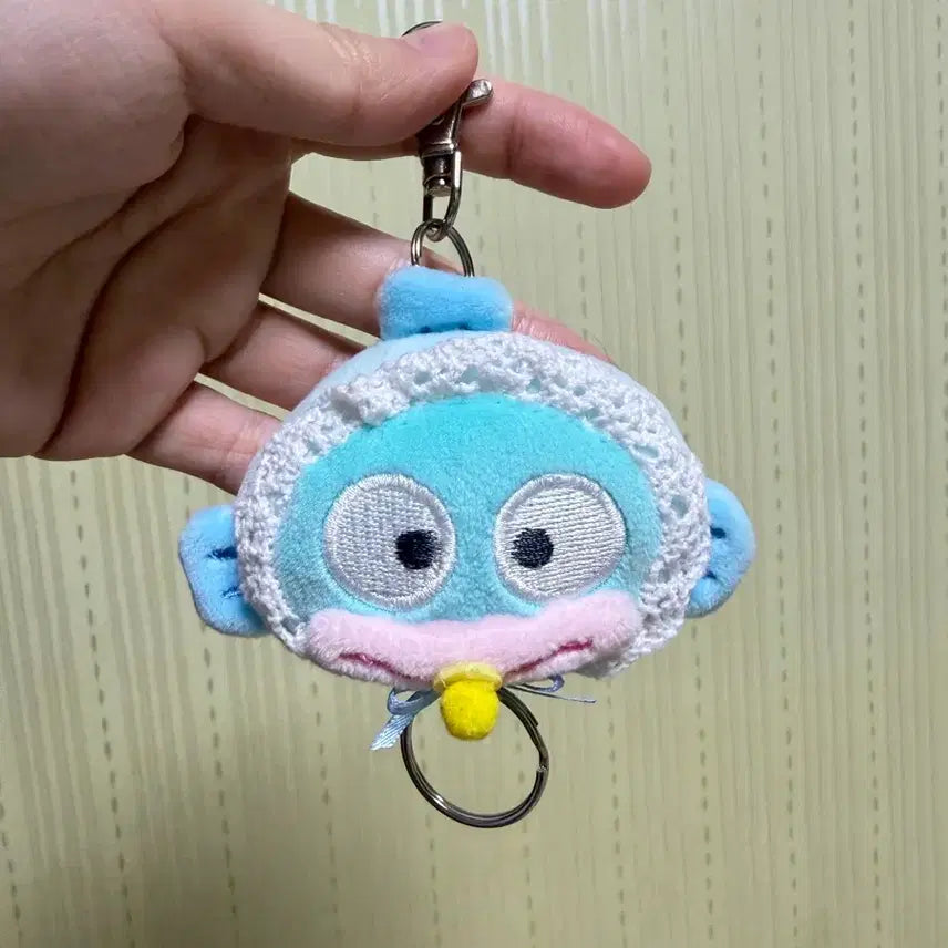 [BUNJANG] Hangyodon Baby Lilpass Doll Keyring / 한교동 베이비 릴패스 인형키링(일본정품)