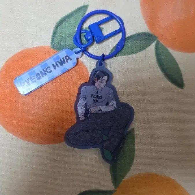 [BUNJANG] Choi Pyeonghwa Pyeonghwa Keyring / 주의평화 평화 키링