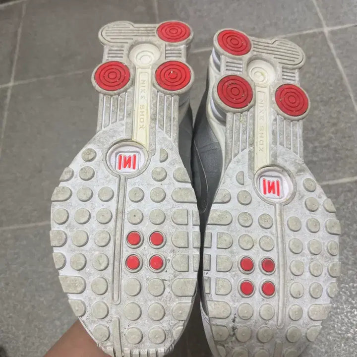[BUNJANG] Nike Shox R4 Silver / 나이키 샥스 r4 275