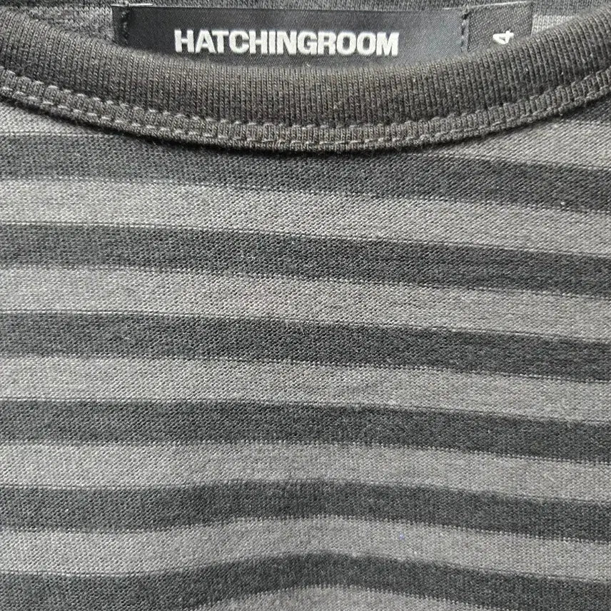 [BUNJANG] Hatching Room Striped Long Sleeve T-shirt / [4] 해칭룸 스트라이프 긴팔 티셔츠