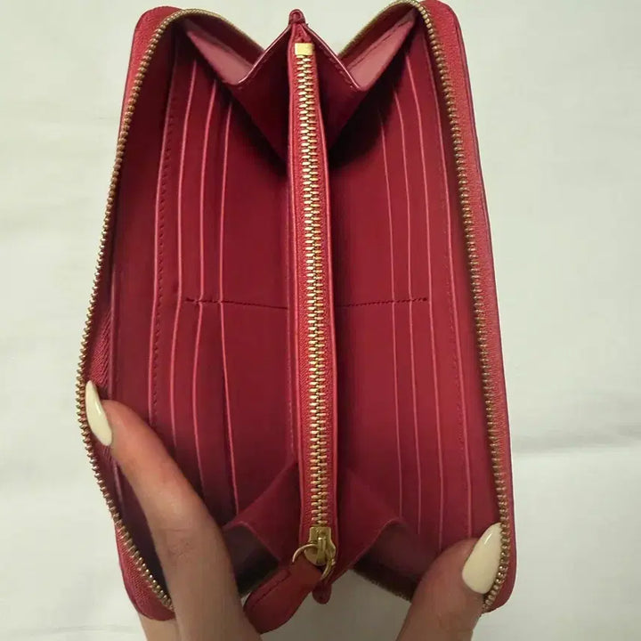 [BUNJANG] Burberry Haymarket Check Elmore Long Wallet / 버버리헤이마켓체크엘모어장지갑