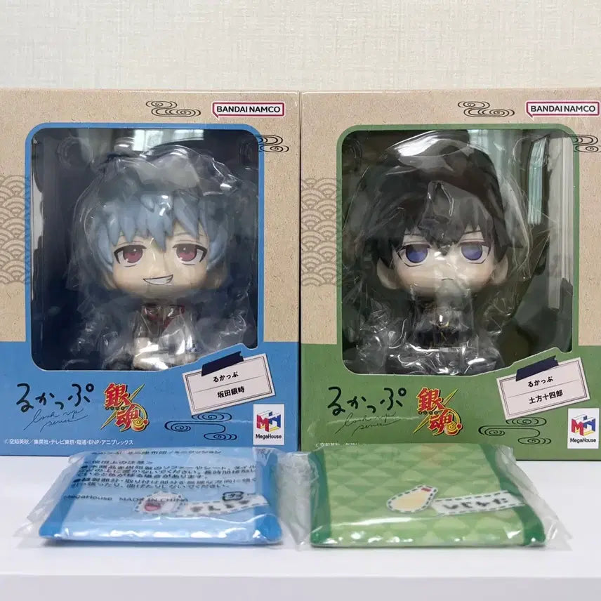 [BUNJANG] Gintama Gintoki Hijikata Lookup Figure Set Cushion Special Edition Plush / 미개봉 ) 은혼 긴토키 히지카타 룩업 피규어 세트 방석 특전 누이 인형
