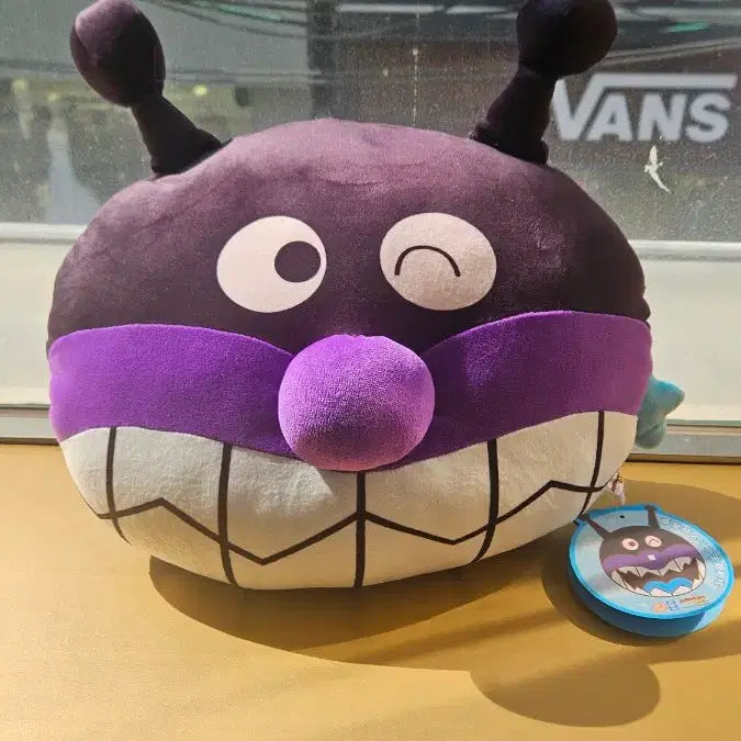 [BUNJANG] Anpanman &amp; Baikinman Set Plush Dolls Cushions / 36cm 호빵맨, 세균맨 세트 봉제인형 쿠션