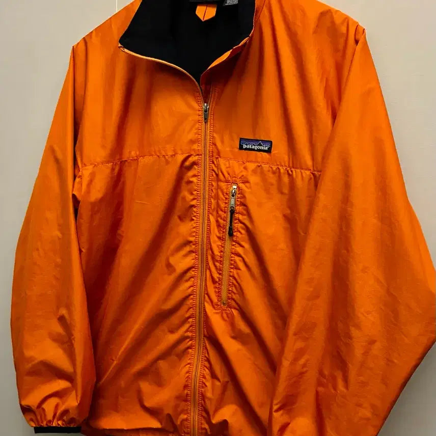 [BUNJANG] Patagonia Nylon Ripstop Lightweight Windbreaker Jacket Orange / (M/100)파타고니아 나일론 립스탑 경량 바람막이 자켓 오렌지