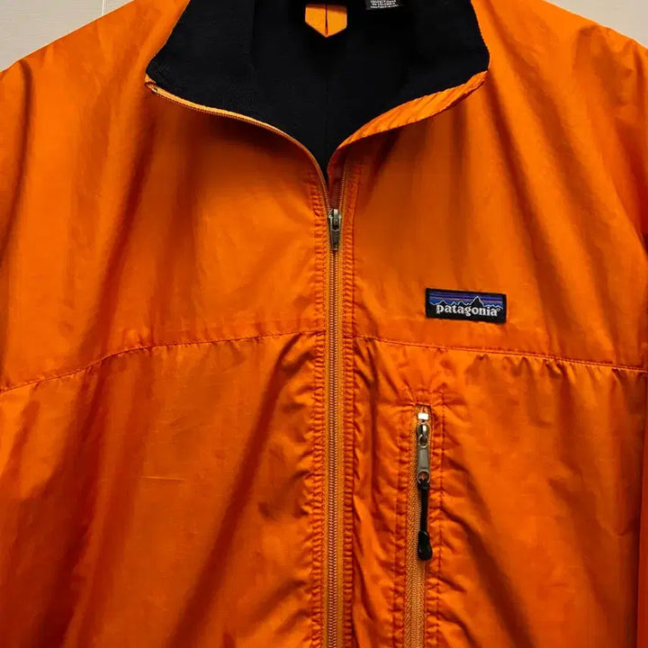 [BUNJANG] Patagonia Nylon Ripstop Lightweight Windbreaker Jacket Orange / (M/100)파타고니아 나일론 립스탑 경량 바람막이 자켓 오렌지