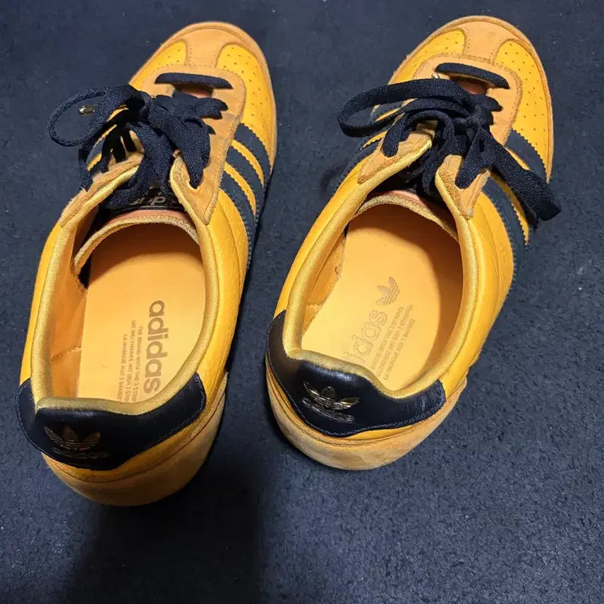 [BUNJANG] Adidas Japan Yellow Core Black Shoes 270 / 아디다스 재팬 옐로우 코어 블랙 270