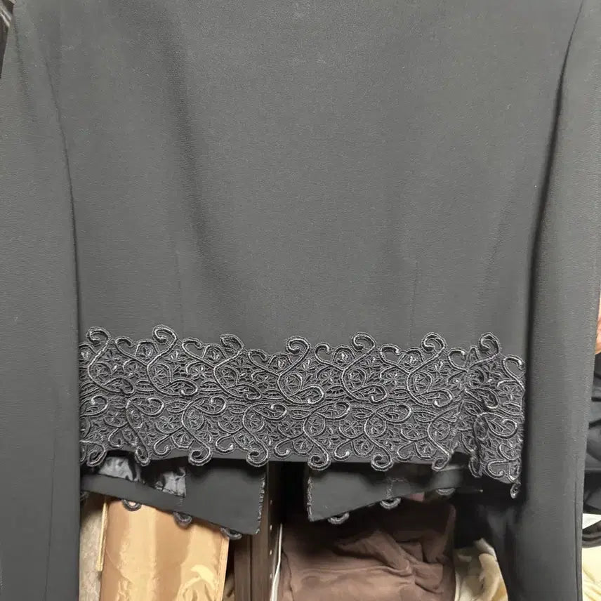 [BUNJANG] Black Lace Jacket M / 블랙 레이스 자켓 M