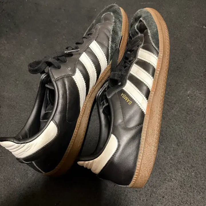 [BUNJANG] Adidas Samba Black Sneakers Size 275 / 아디다스 삼바 블랙 275