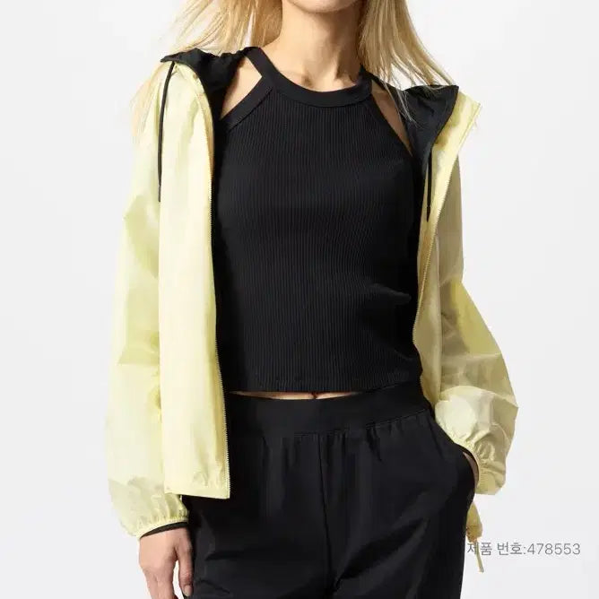[BUNJANG] Uniqlo Packable UV Protection Parka Yellow 3XL / 유니클로 포켓터블 UV PROTECTION 파카 노란색3XL