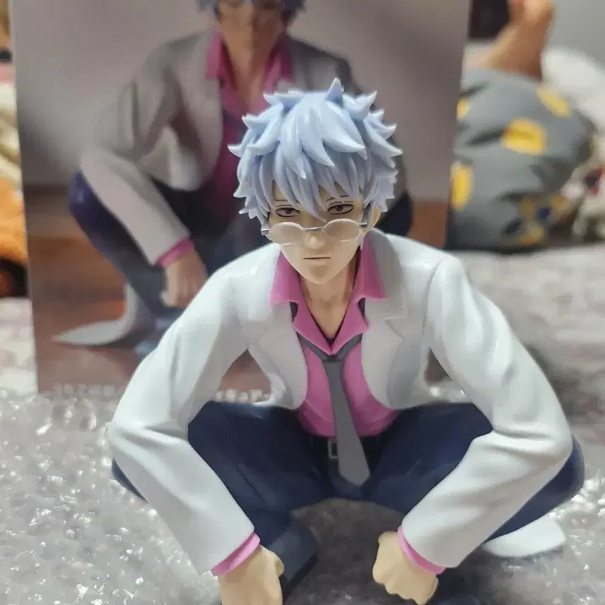 [BUNJANG] Gintama Gintoki Look Up Desk Figure Bundle Set / 긴파치, 타카스기 데스크 피규어 긴토키 룩업 일괄