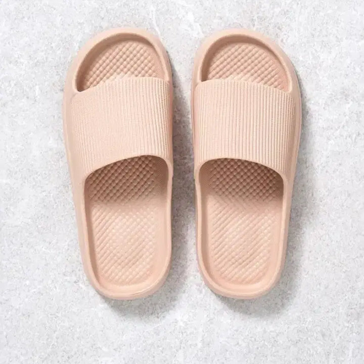 [BUNJANG] Beige Comfortable Slippers Size 240 / 베이지색 슬리퍼 240