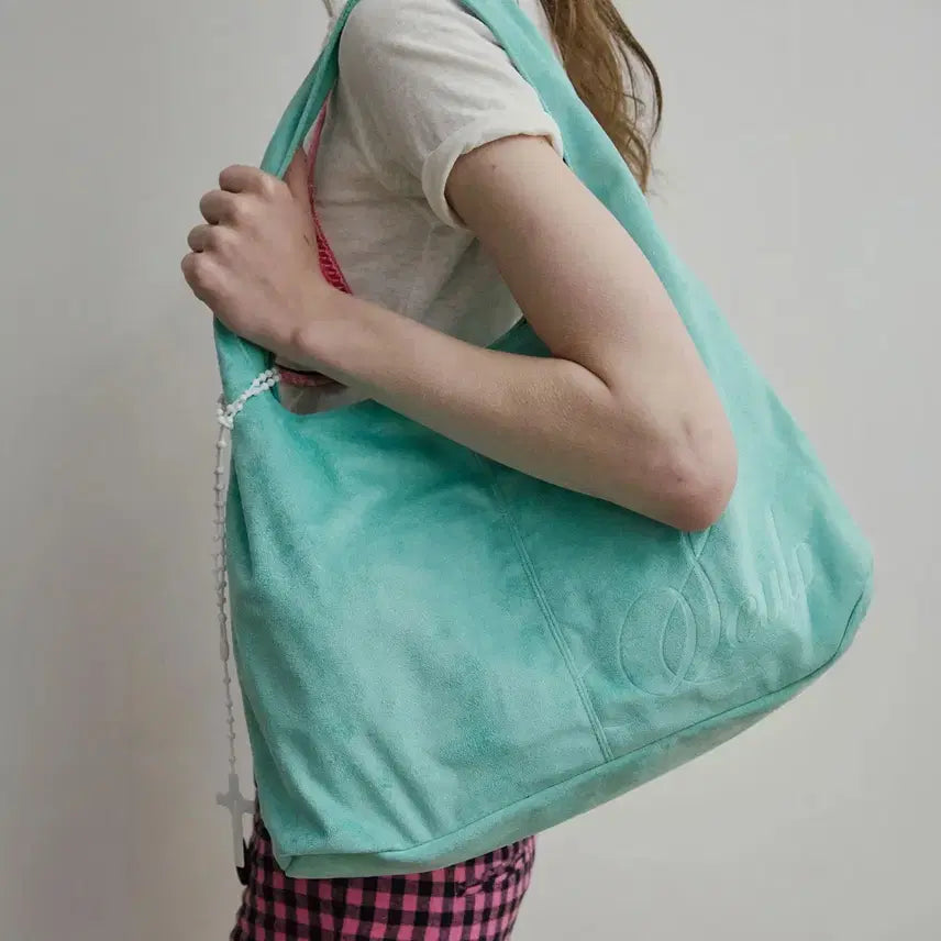 [BUNJANG] Sculptor Suede Hobo Bag Mint / 추후 가격 인상 스컬프터 호보백 스웨이드 민트