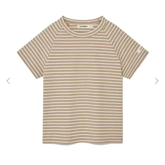 [BUNJANG] Gloni Raglan Stripe 90s T-Shirt / 글로니 래글런 스트라이프 90s 티셔츠 반팔티
