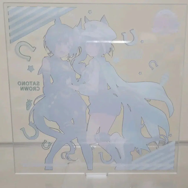 [BUNJANG] Uma Musume Satono Crown &amp; Chevalier Grand Acrylic Stand / 우마무스메 사토노크라운 &amp; 슈발그랑 아크릴 스탠드