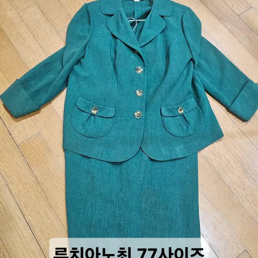 [BUNJANG] Park Hang-chi Green Suit Set / 루치아노최 여름정장