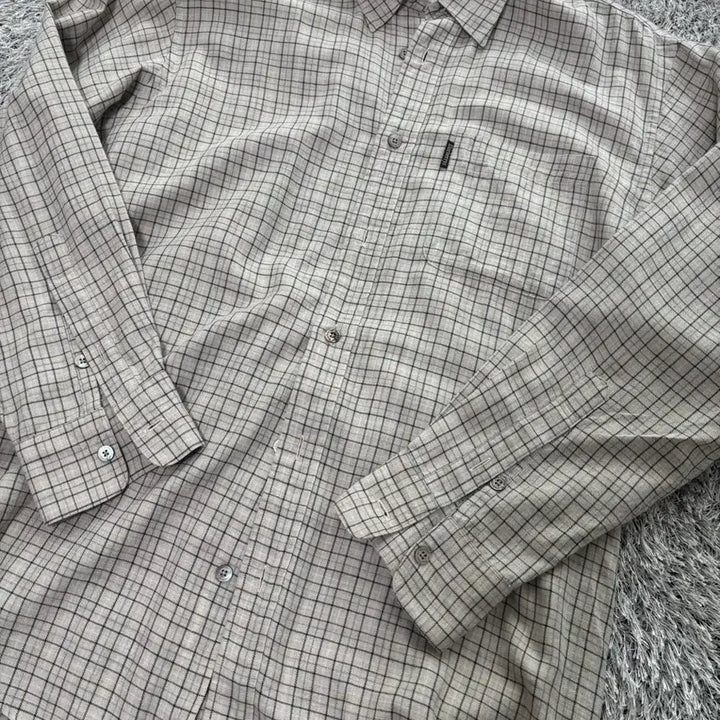 [SOLD OUT] 일제 버버리 체크셔츠 사이즈 105