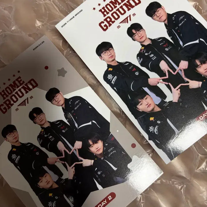 [BUNJANG] T1 Home Ground Membership Postcard Day 2, 3 Bundle Set / 티원 t1 홈그라운드 멤버십 엽서 Day2, 3