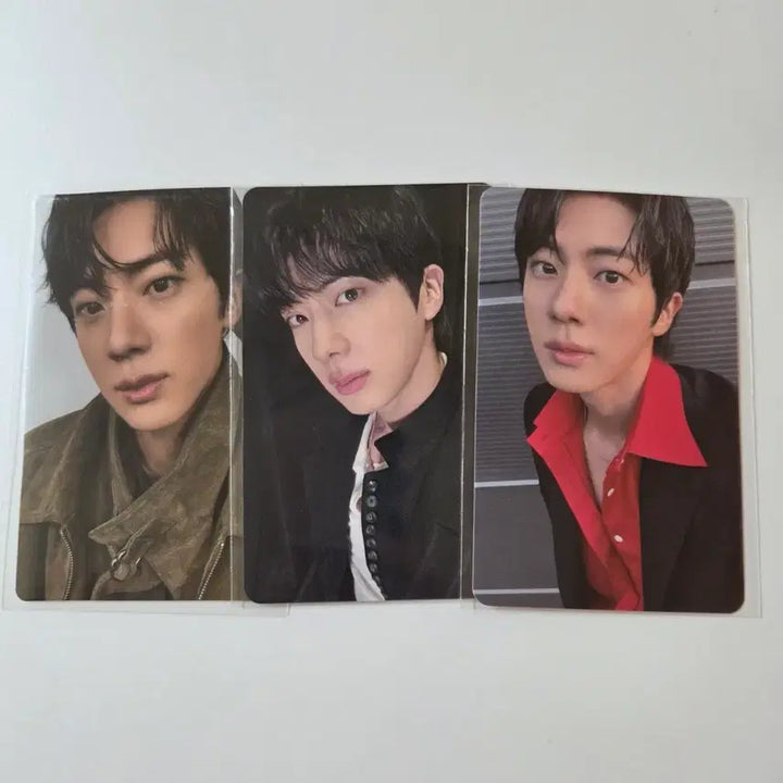 [BUNJANG] BTS Arirang Lucky Draw Jin 3 Photocard Set / 방탄 아리랑 럭키드로우 럭드 2차 석진 3종 세트
