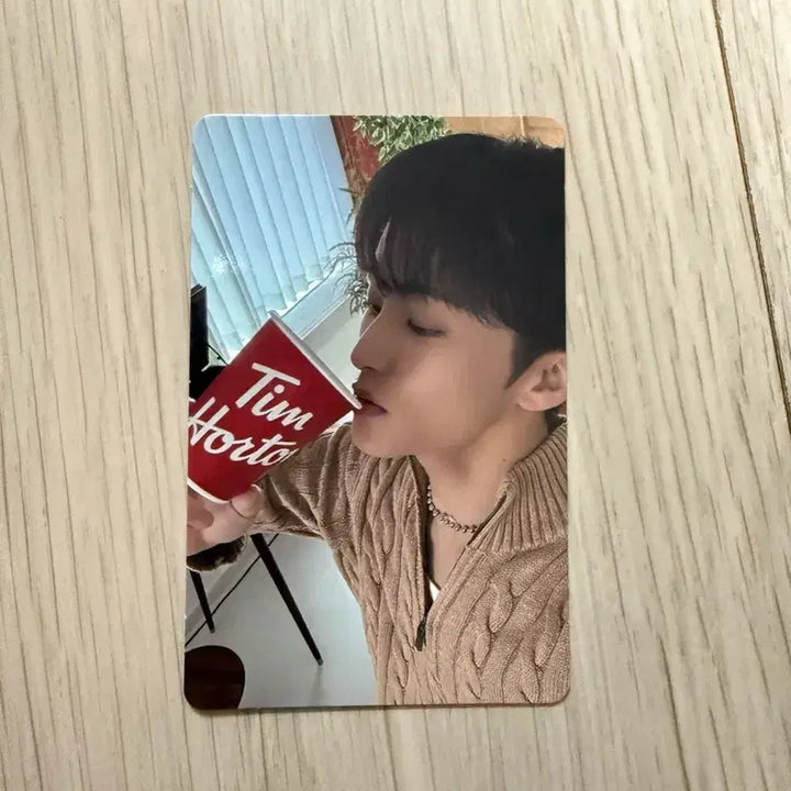[BUNJANG] Mark Tim Hortons Photocard / nct 엔시티 마크 팀홀튼 포카