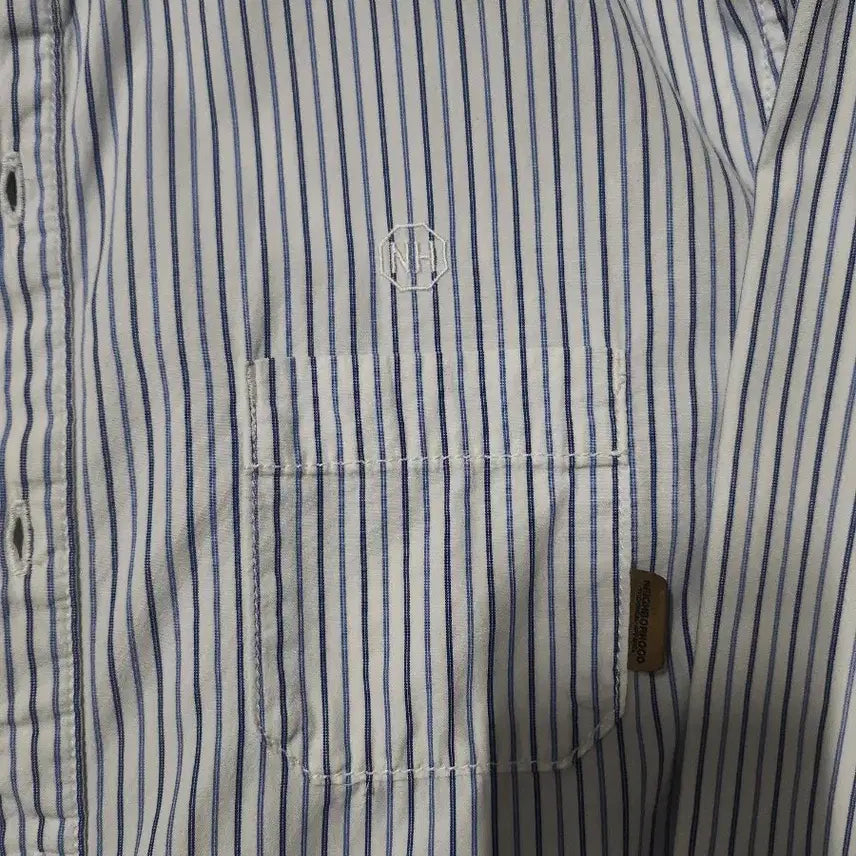 [BUNJANG] Neighborhood Stripe Shirt / 네이버후드 스트라이프 셔츠