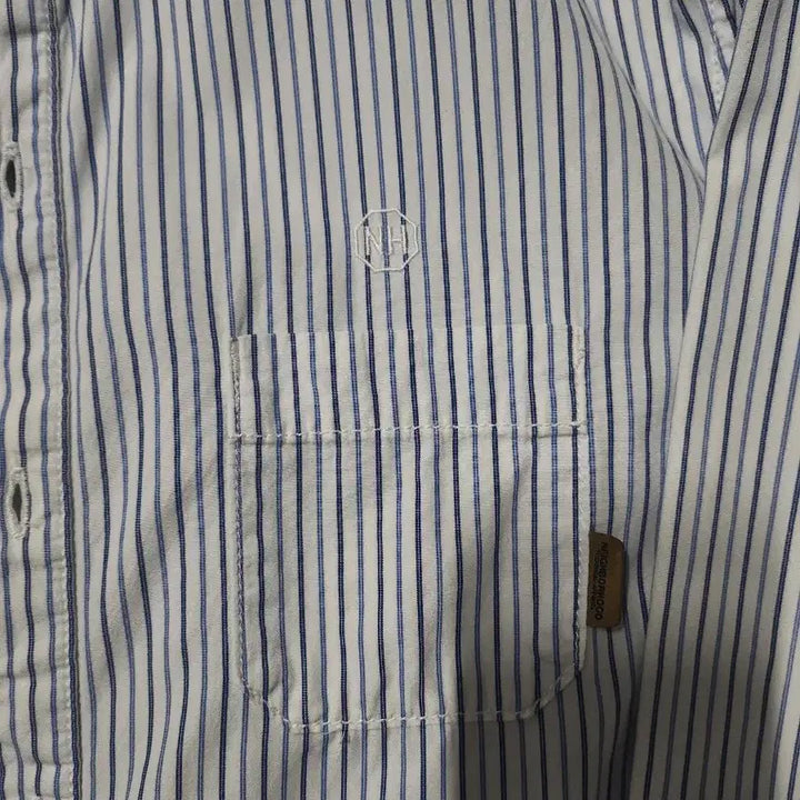 [BUNJANG] Neighborhood Stripe Shirt / 네이버후드 스트라이프 셔츠