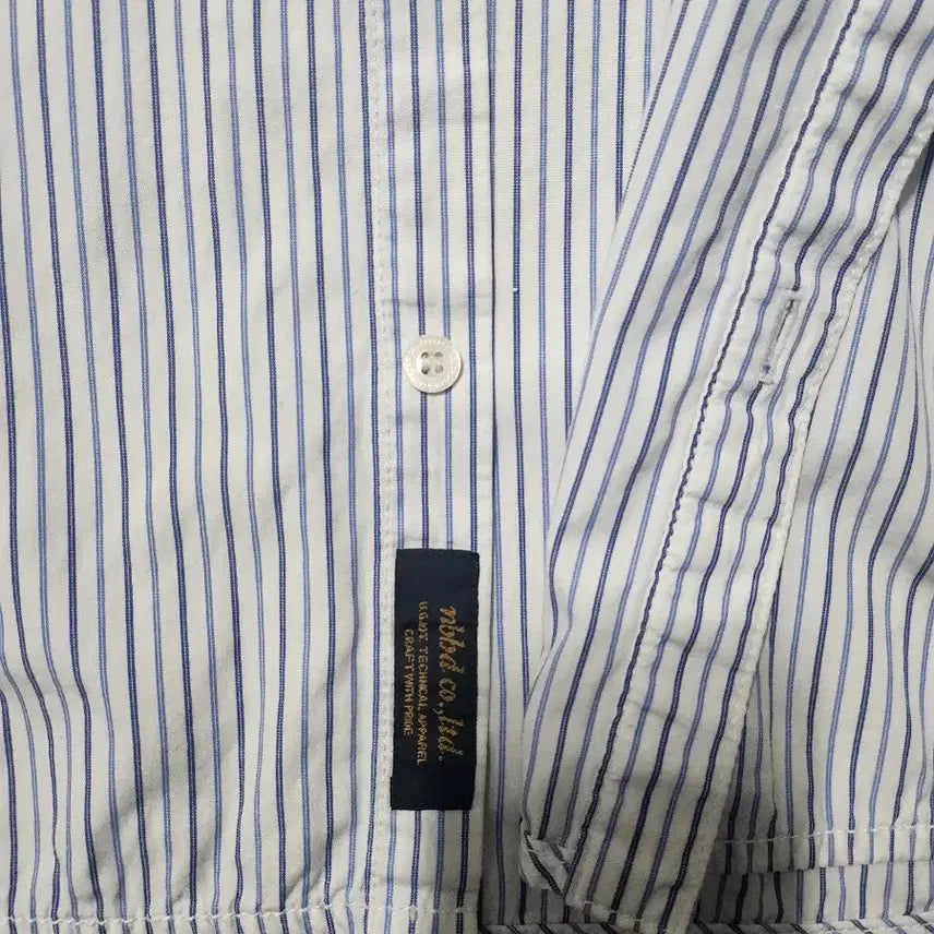 [BUNJANG] Neighborhood Stripe Shirt / 네이버후드 스트라이프 셔츠