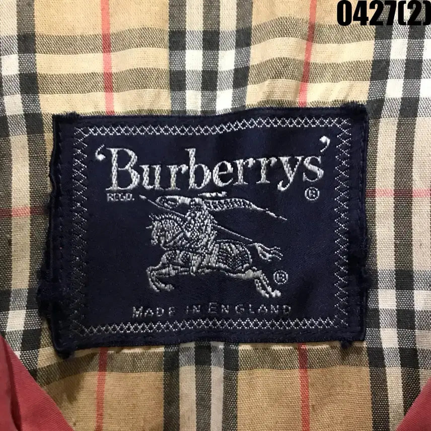 [SOLD OUT] Burberrys 레드 컬러 바람막이 자켓 m