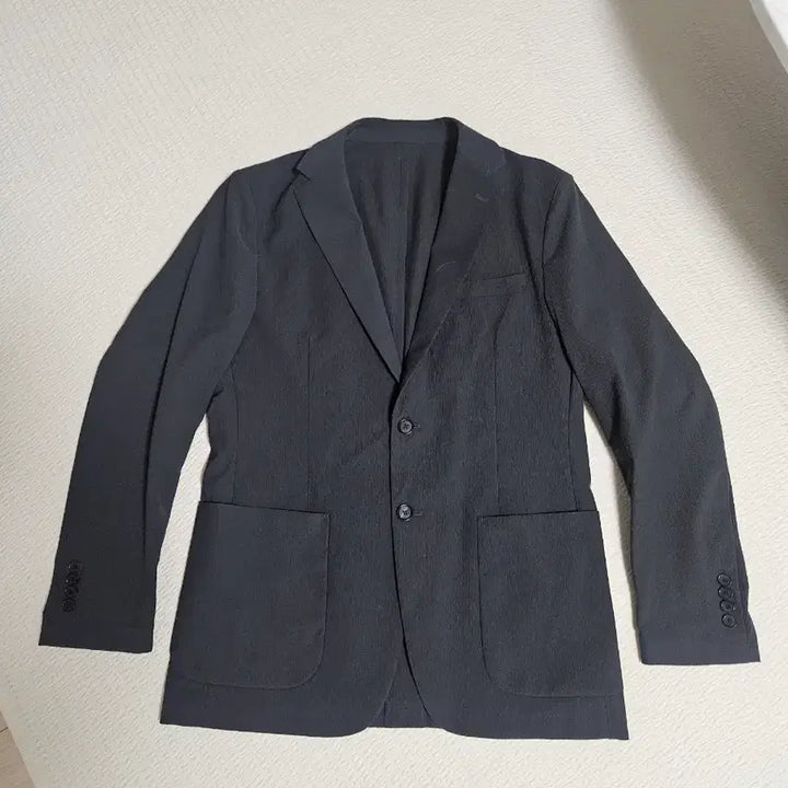 [BUNJANG] Allegri Reggiani Fabric Blazer Dark Grey / 24SS 알레그리 레지아니사 원단 블레이저 다크그레이 50