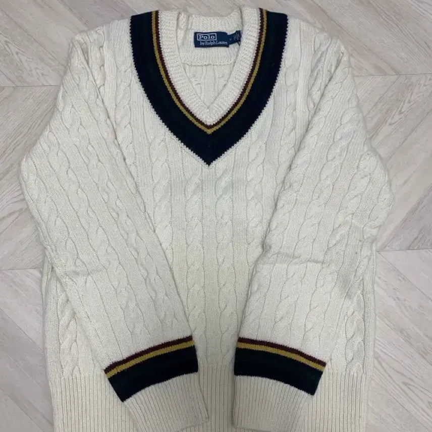 [BUNJANG] Polo Ralph Lauren Iconic Cricket Knit Sweater / 폴로랄프로렌/ 아이코닉 크리켓 니트 스웨터/ M