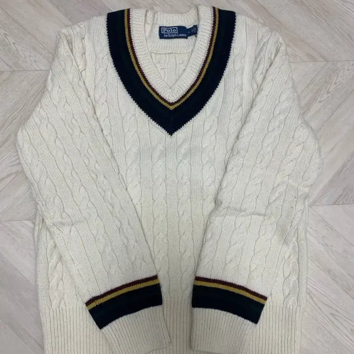 [BUNJANG] Polo Ralph Lauren Iconic Cricket Knit Sweater / 폴로랄프로렌/ 아이코닉 크리켓 니트 스웨터/ M