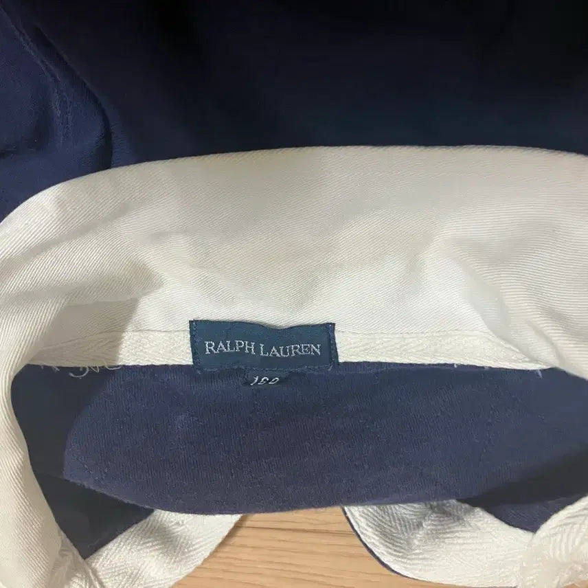 [BUNJANG] Ralph Lauren Navy Rugby Shirt / 랄프로렌 네이비 럭비티 카라티