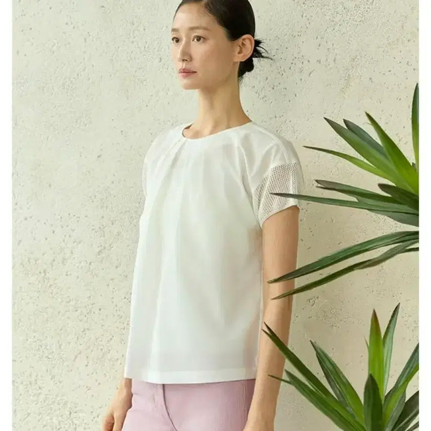 [BUNJANG] SJ WANI 2024 Crinkled Fabric Blouse / SJ WANI  바스락 블라우스 2024년제품