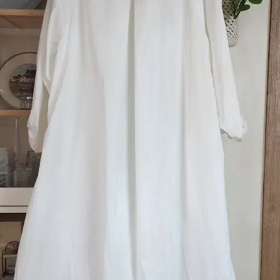 [BUNJANG] COS White Long Shirt Dress / COS 코스 화이트 롱 셔츠 원피스