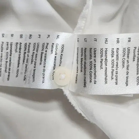 [BUNJANG] COS White Long Shirt Dress / COS 코스 화이트 롱 셔츠 원피스