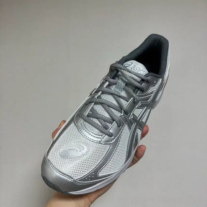 [BUNJANG] Asics Jog 100 S (2E) Glacier Grey Sneakers / 아식스 조그 100 S (2E) - 글래시어 그레이:퓨어 실버 / 120