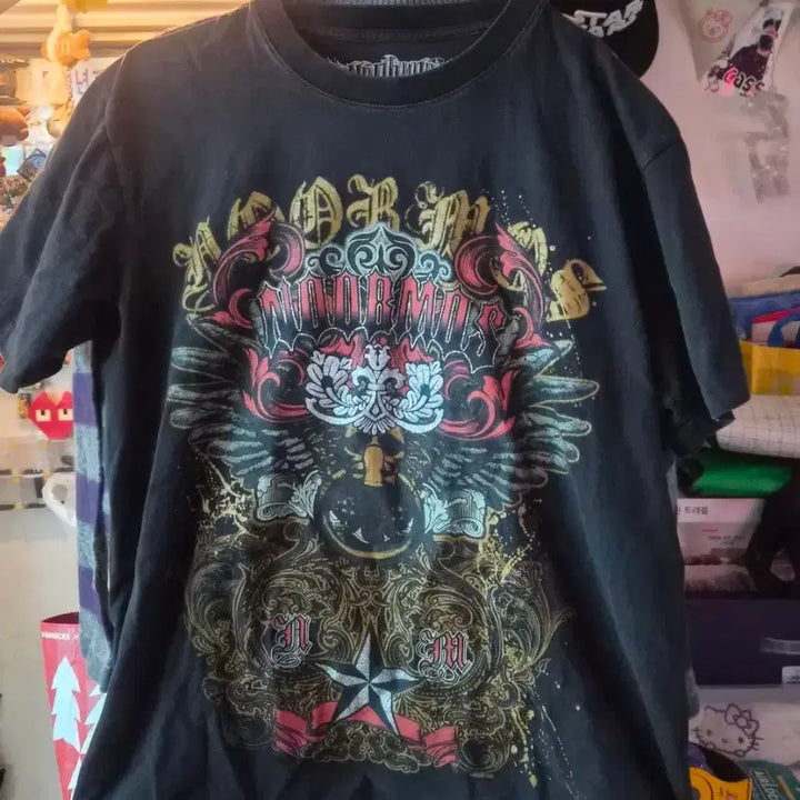 [BUNJANG] Unique Printing T-Shirts (Short &amp; Long Sleeve) / 2종 프린팅 티셔츠