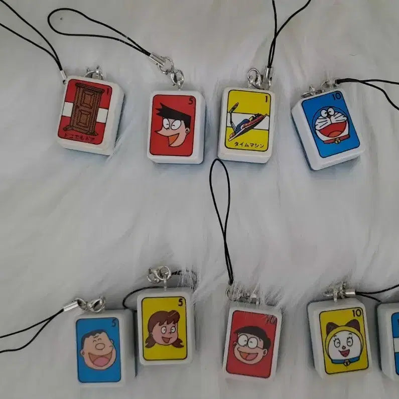 [BUNJANG] Doraemon Classic Character Strap Japanese Authentic Collectible / 도라에몽 캐릭터 스트랩 고전 수집품 일본 정품