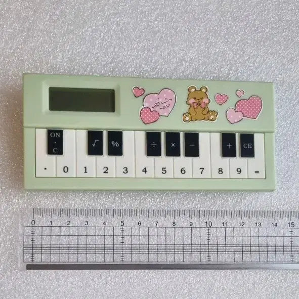 [BUNJANG] Swimmer Sound Piano Calculator Retro / 스위머 소리나는 피아노 계산기 레트로