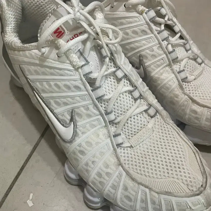 [BUNJANG] Nike Shox TL Metallic Silver Sneakers / 나이키 샥스 TL 메탈릭 실버