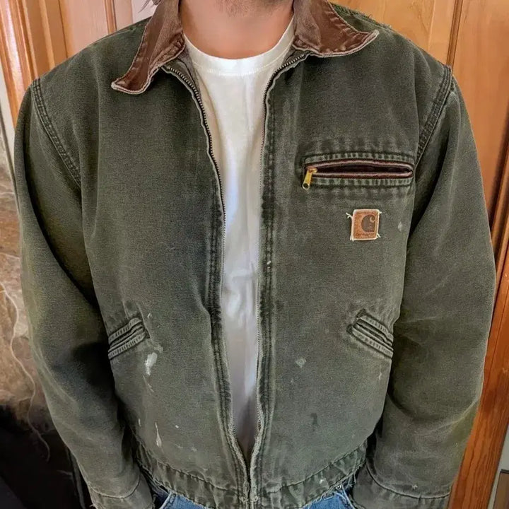 [BUNJANG] 00s Carhartt Detroit Jacket J97 MOS XL / 00s 칼하트 디트로이트 자켓 j97 mos XL