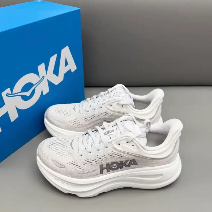 [BUNJANG] Hoka Bondi 9 Stardust Silver - Wide 235mm / (W) 호카 본디 9 스타더스트 실버 - 와이드 235mm