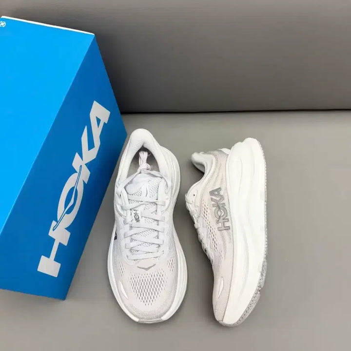 [BUNJANG] Hoka Bondi 9 Stardust Silver - Wide 235mm / (W) 호카 본디 9 스타더스트 실버 - 와이드 235mm