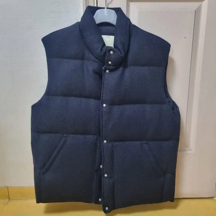 [BUNJANG] Porter Classic Harris Tweed Vest Navy / 포터리 해리스 트위드 베스트 네이비 2사이즈