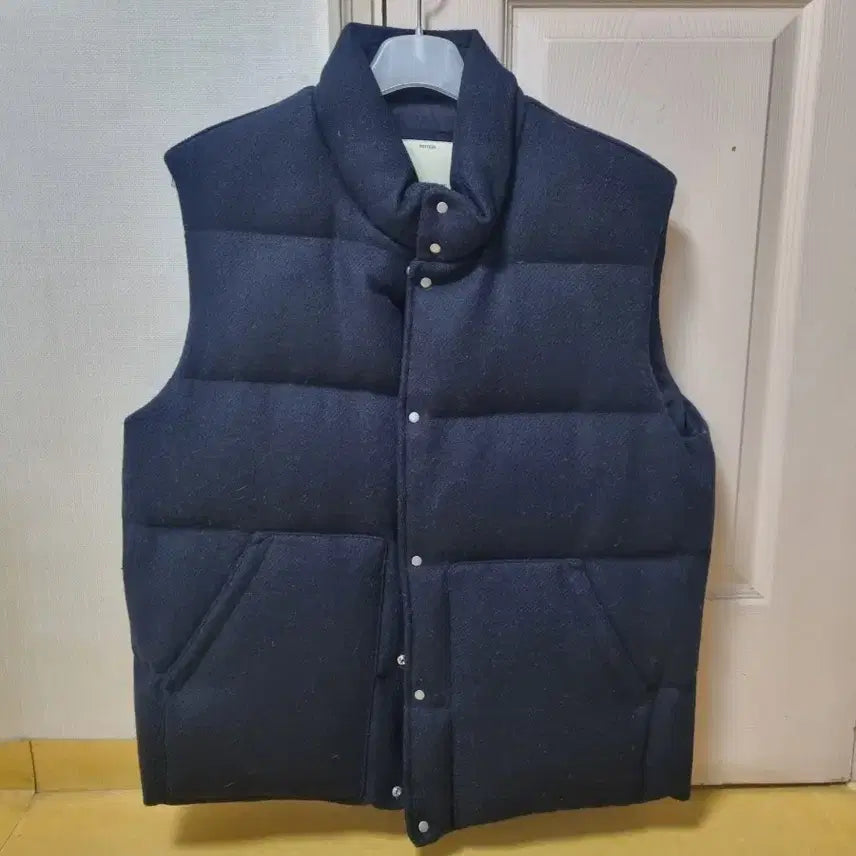 [BUNJANG] Porter Classic Harris Tweed Vest Navy / 포터리 해리스 트위드 베스트 네이비 2사이즈