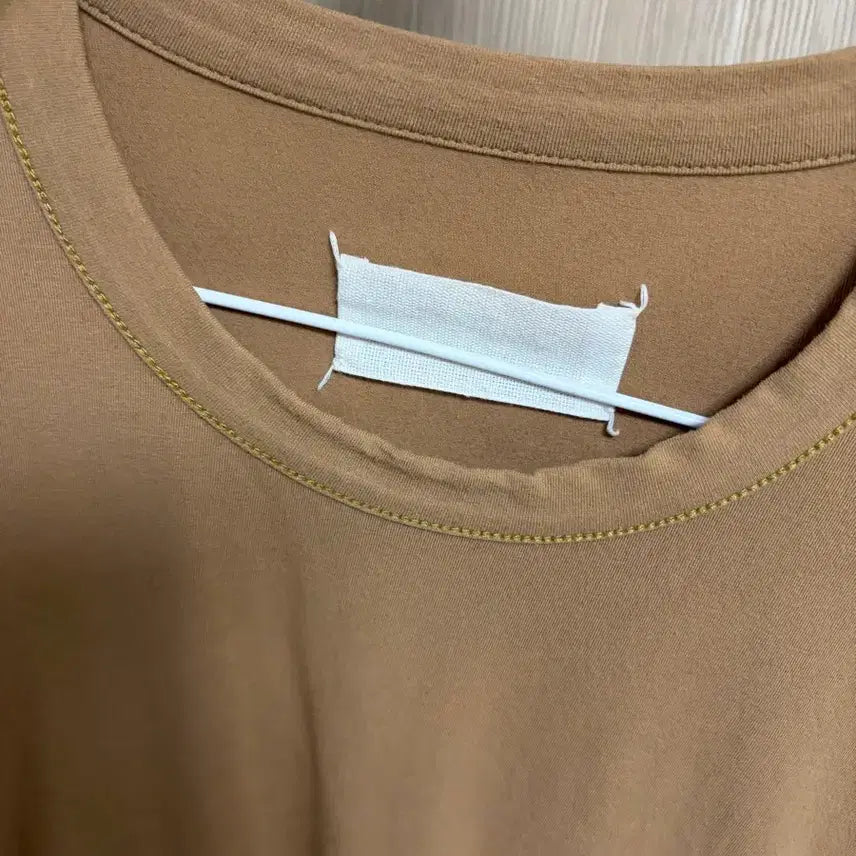 [BUNJANG] Maison Margiela Basic T-shirt Beige / 마르지엘라 베이직 티 베이지